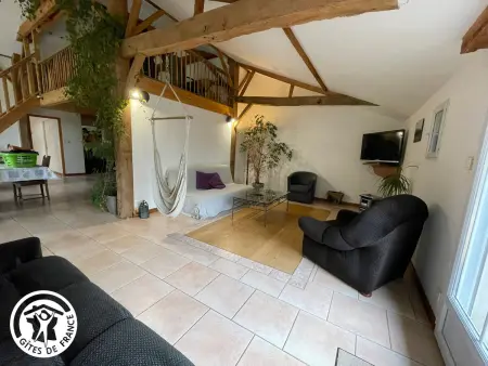 Grange rénovée avec piscine privative - 4 ch, jardin clos, à 7 km d'Indian Forest - Photo 11