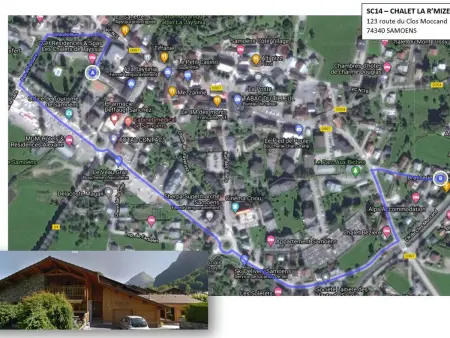 Chalet au centre de Samoëns avec jardin et cheminée - Photo 18