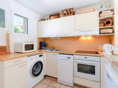 Pavillon 5 pièces avec piscine, terrasse et WIFI - 8 pers, Narbonne-Plage - Photo 6