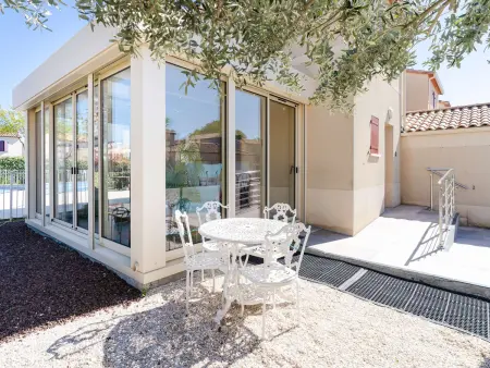 Pavillon 5 pièces avec piscine, terrasse et WIFI - 8 pers, Narbonne-Plage - Photo 20