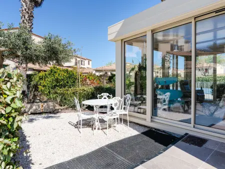 Pavillon 5 pièces avec piscine, terrasse et WIFI - 8 pers, Narbonne-Plage - Photo 21