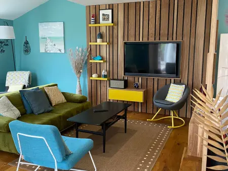 Maison Contemporaine: Près Ville et Plage, Animaux Acceptés - Photo 10