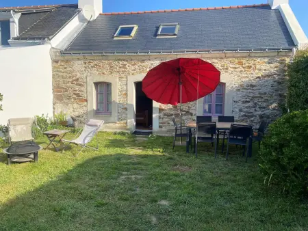 Maison en pierre avec jardin à 1500 m de la plage de Vazen - Photo 12