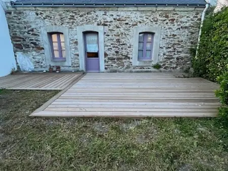 Maison en pierre avec jardin à 1500 m de la plage de Vazen - Photo 14