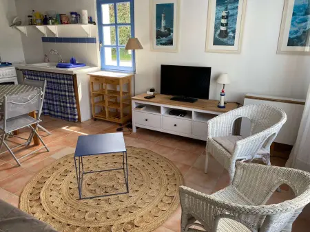 Maison 1 chambre avec jardin proche plage des Grands Sables - Photo 1