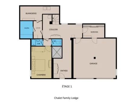 Chalet 5★, 12 pers, spa, sauna, proche pistes, 5 ch. - Photo 25