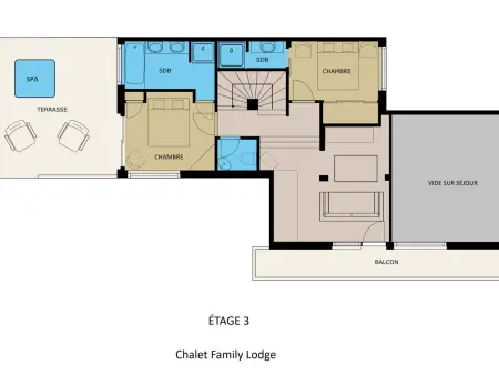 Chalet 5★, 12 pers, spa, sauna, proche pistes, 5 ch. - Photo 27