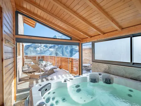 Chalet moderne à Pra Loup - 16 personnes, jacuzzi, parking - Photo 4