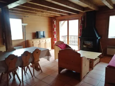 Chalet montagnard 10 pers., Pra Loup, balcon & cheminée - Photo 11