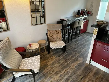 Charmante maisonnette 2 pers. avec jardinet, terrasse et BBQ à 500m de la plage, animaux acceptés - Photo 6