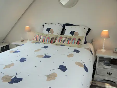 Charmante maisonnette 2 pers. avec jardinet, terrasse et BBQ à 500m de la plage, animaux acceptés - Photo 11