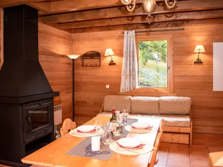 Chalet familial 6 pers avec parking à Pra Loup, Chalet 6 personnes à Uvernet Fours - Photo 1