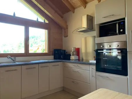 Chalet moderne 4 chambres, 10 pers, terrasse sud, vue montagne, près de Pra Loup - Photo 1