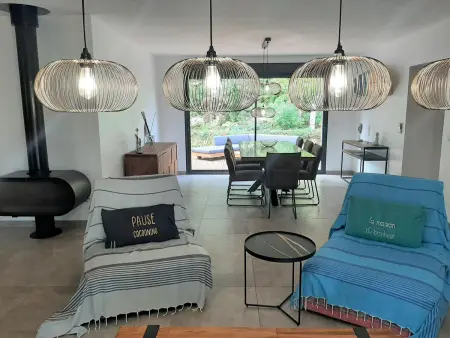 Villa élégante, jardin bucolique, proche golf & plages, 4 étoiles - Photo 7