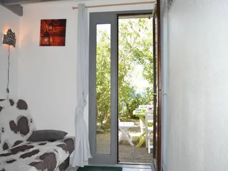 Villa 2 pièces mezzanine, piscine, proche plage, 2 terrasses, BBQ, parking, calme. - Photo 11