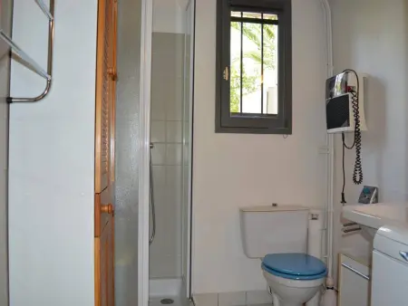 Villa 2 pièces mezzanine, piscine, proche plage, 2 terrasses, BBQ, parking, calme. - Photo 13