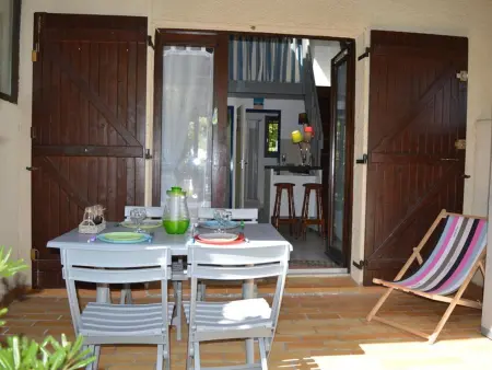 Villa 2 pièces mezzanine, piscine, proche plage, 2 terrasses, BBQ, parking, calme. - Photo 18