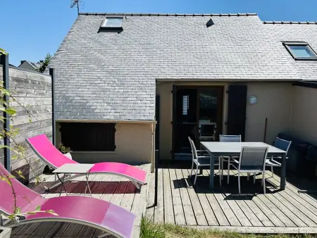 Charmante Maisonnette Rénovée 4 Pers avec Piscine Chauffée et Jardin à Guidel - Photo 14