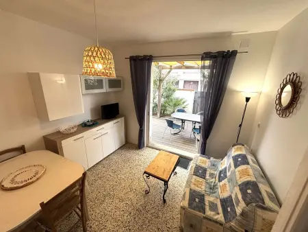 Maison cosy avec terrasse, clim et parking, à 250m de la plage - Photo 3