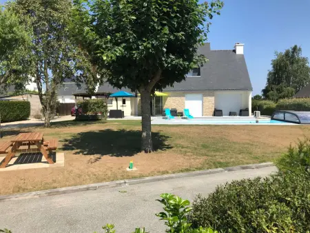Maison de 5 pièces avec piscine chauffée, offrant confort et calme à Sarzeau - Photo 32