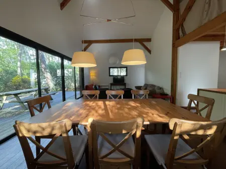 Villa 8 pers proche lac marin, WiFi, animaux permis, parking - Photo 6