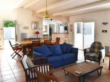 Maison spacieuse avec jardin, cheminée, internet et lits faits à l'arrivée - Les Portes-en-Ré - Photo 4