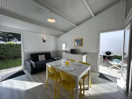 Maison cosy avec mezzanine, piscine chauffée, proche mer - 4 couchages - parking privatif - Photo 3