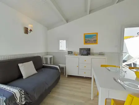 Maison cosy avec mezzanine, piscine chauffée, proche mer - 4 couchages - parking privatif - Photo 5