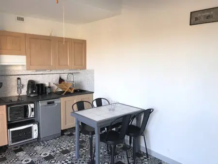 Villa T2, 4 pers, face à la mer, terrasse, parking privé, à 400m des commerces, plage devant! - Photo 10