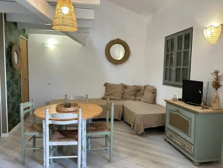 Mini-Villa rénovée, pieds dans l'eau, climatisée, jardin ombragé, accès direct mer, 2-4 pers - Photo 2