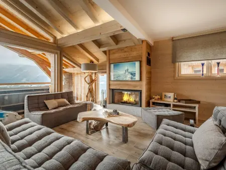 Chalet de luxe 5* avec Spa, PMR, au pied des pistes - Photo 1