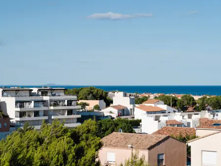 Pavillon T3 rénové avec piscine, parking, vue nature - 4 pers. - Narbonne Plage - Photo 10