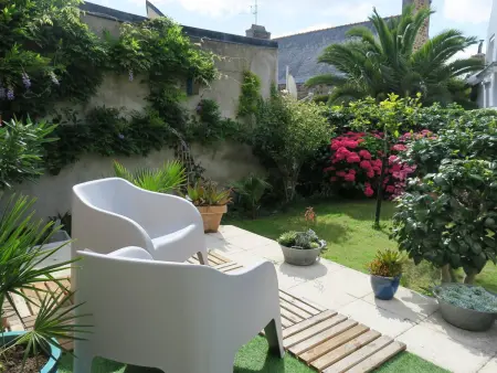 Maison de charme 3* avec WIFI, jardin clos, véranda, à 350m du port à Perros-Guirec - Photo 16