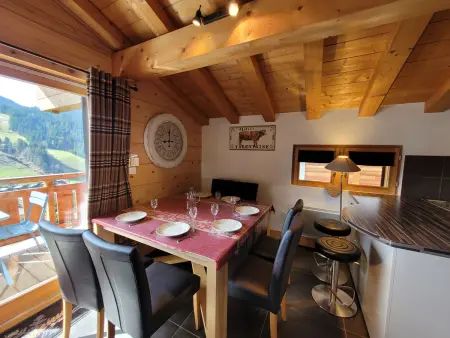 Chalet familial 3 étoiles, 6 pers, Les Gets, Chalet 6 personnes à Les Gets - Photo 4