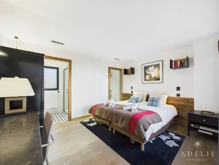 Luxueux chalet avec piscine, sauna et parking à La Rosière pour 10 personnes - Photo 15