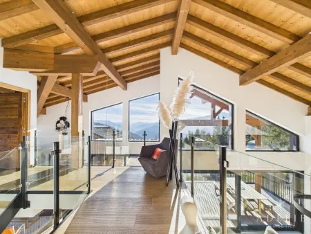 Luxueux chalet avec piscine, sauna et parking à La Rosière pour 10 personnes - Photo 19