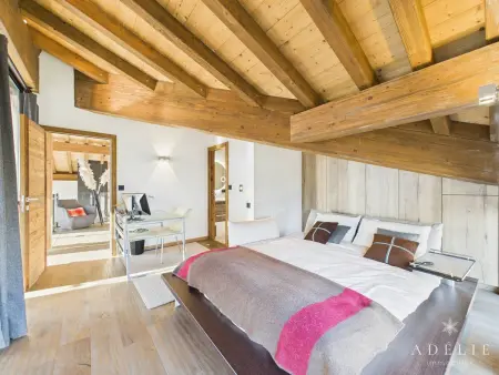 Luxueux chalet avec piscine, sauna et parking à La Rosière pour 10 personnes - Photo 24