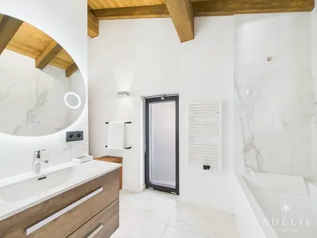 Luxueux chalet avec piscine, sauna et parking à La Rosière pour 10 personnes - Photo 25