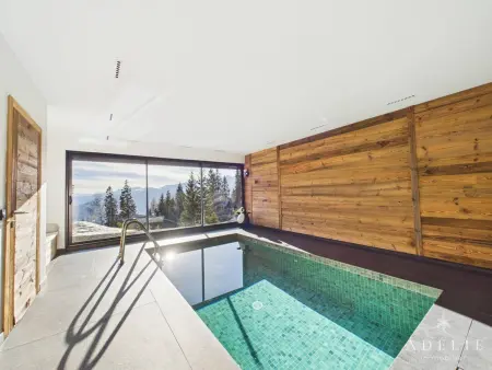 Luxueux chalet avec piscine, sauna et parking à La Rosière pour 10 personnes - Photo 30