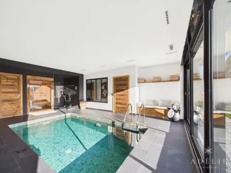 Luxueux chalet avec piscine, sauna et parking à La Rosière pour 10 personnes - Photo 31
