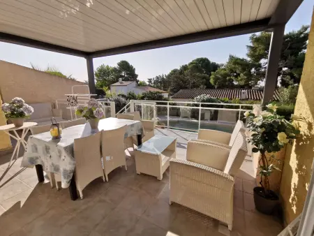 Charmante villa 3 chambres avec piscine privée à 10 min de la plage, climatisée, parking - Photo 23