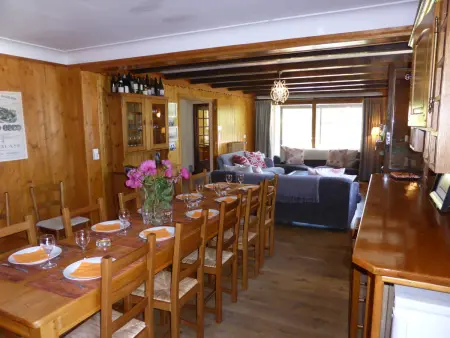 Chalet spacieux pour 15 pers. avec sauna et parking aux Contamines-Montjoie - Photo 2
