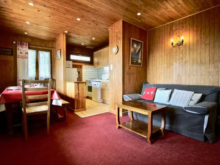 Étage de chalet avec terrasse sud, proche des pistes, Wi-Fi et animaux admis - Photo 3
