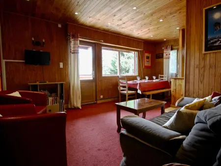 Étage de chalet avec terrasse sud, proche des pistes, Wi-Fi et animaux admis - Photo 12