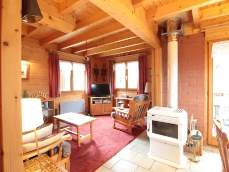Chalet 3 chambres calme, poêle à bois, proche piste et village, 6/8 pers, garage et parking - Photo 10