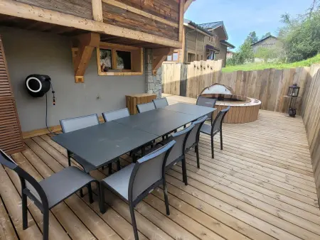 Chalet de luxe aux Gets avec jacuzzi et animaux admis, proche pistes - Photo 13