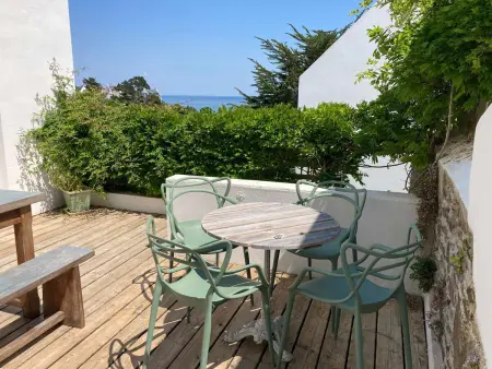Villa atypique avec vue mer à Sauzon, 4 chambres, déco bohème chic, Wifi gratuit - Photo 2