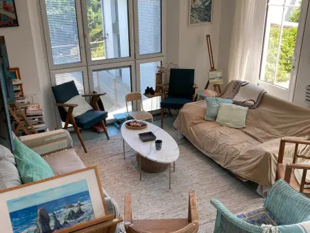 Villa atypique avec vue mer à Sauzon, 4 chambres, déco bohème chic, Wifi gratuit - Photo 12