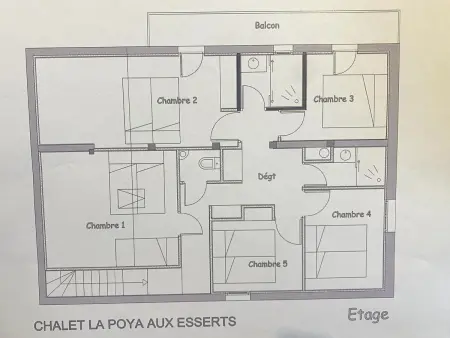Chalet au pied des pistes, sauna et terrasse, pour 12 pers. - Photo 21