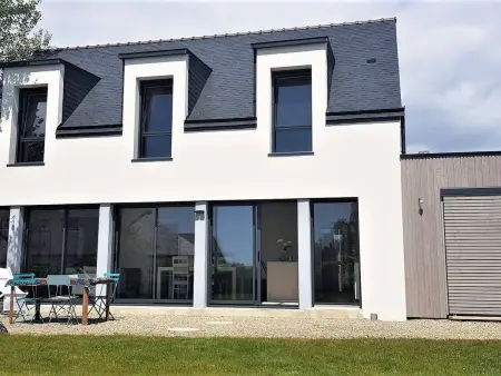 Maison spacieuse 5 pièces, 10 pers, jardin, 300m de la mer, équipements modernes, calme assuré. - Photo 15
